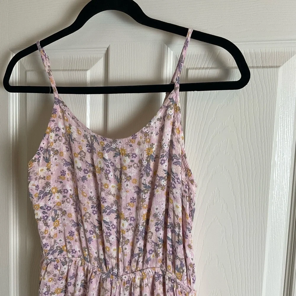 Active USA women’s Floral Cami Jumpsuit size medium